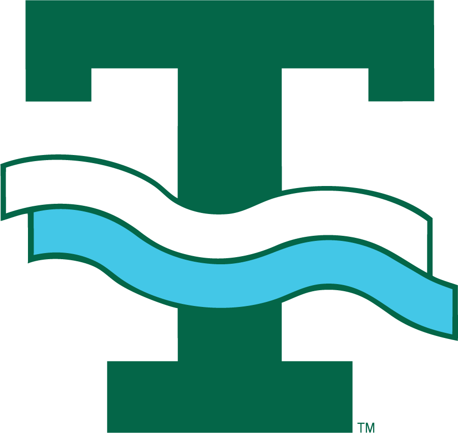 Tulane Green Wave 1986-1998 Primary Logo DIY iron on transfer (heat transfer)